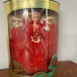 1993 Happy Holidays Barbie Doll NRFB